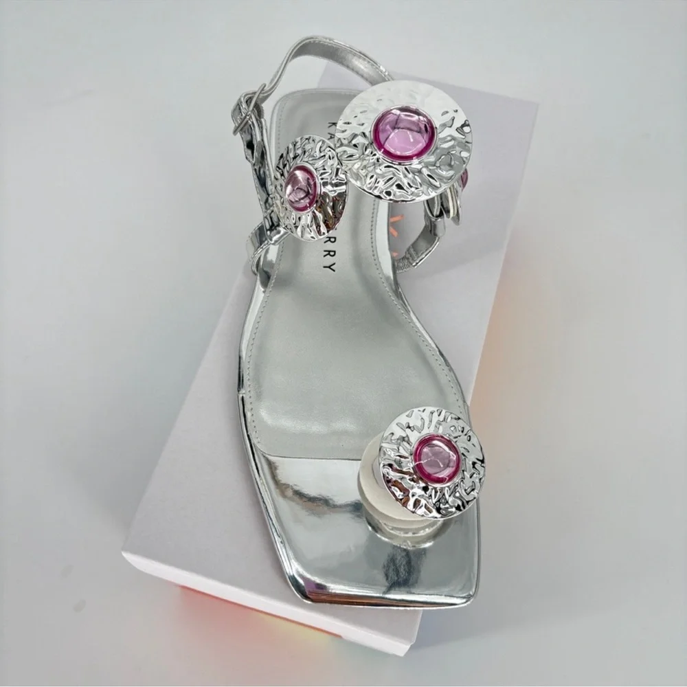 New With Box Katy Perry Collections Camie Stone Sandals Size 7 - Picture 3 of 6
